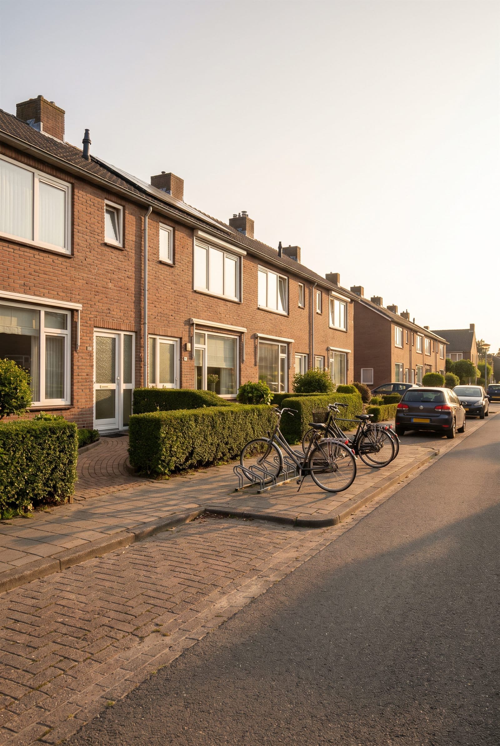 Dutch terraced houses